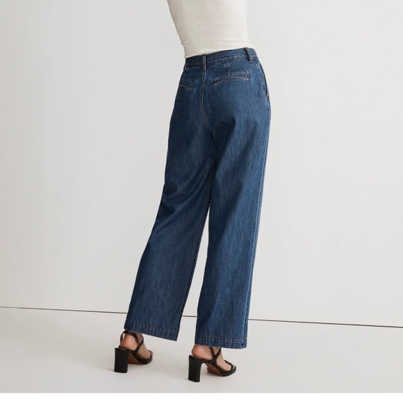 NEW Madewell Fairson Wash Harlow Baggy Wide Leg Jean in Size 32 - Picture 4 of 11